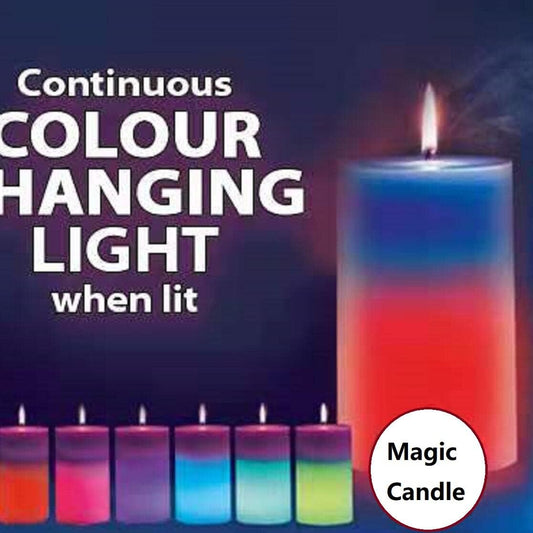 Magic Color Changing Wax Candles