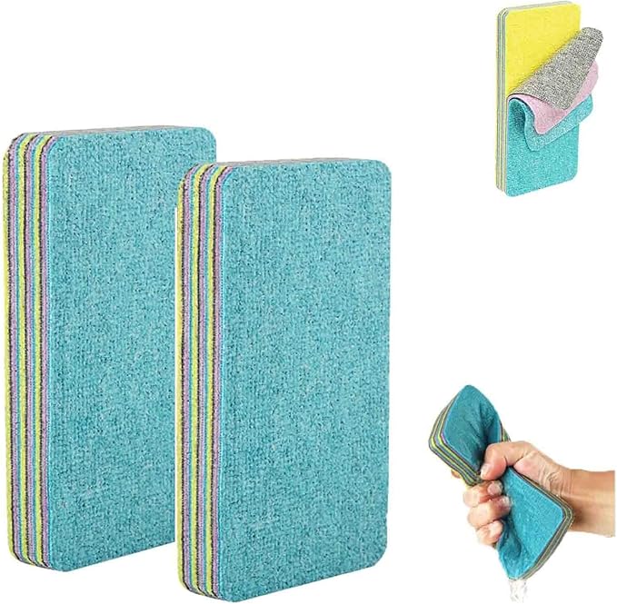 Rainbow Multi Layer Cleaning Reusable Rags