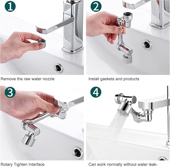 1080° Rotating Faucet Extender