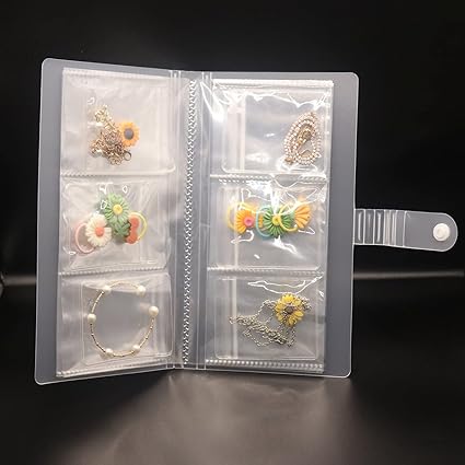 Transparent Jewelry Storage book