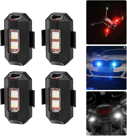 Multicolour Bike Sight Warning Lights