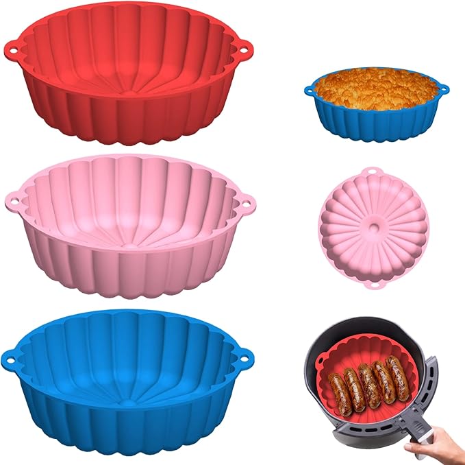 Silicone Air Fryer Baking Tray