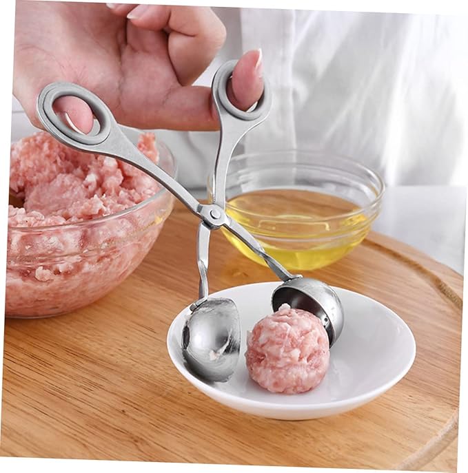 Stainless Steal Meatball and Ice-cream Tong