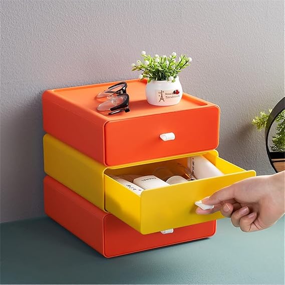 Multifunctional Four Drawers Storage Organizer