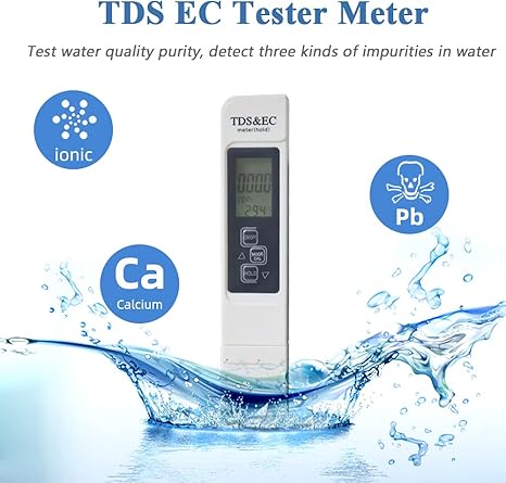 TESTER FOR WATER QUALITY AND TEMPERATURE