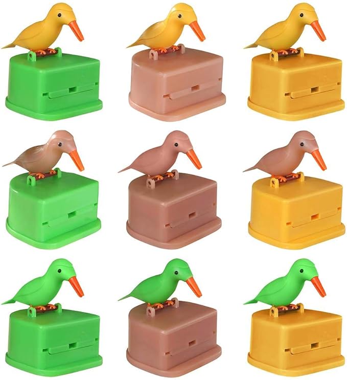 Automatic Bird Shape Toothpick Holder