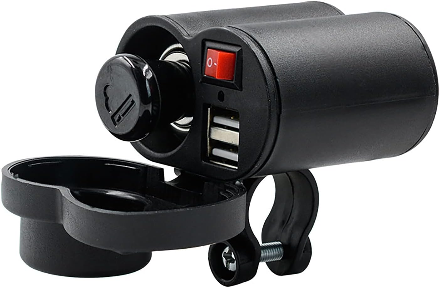 Motorcycle USB Charger Socket and Lighter