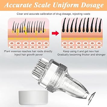 Smooth Root Comb Applicator Oil Bottle for Scalp