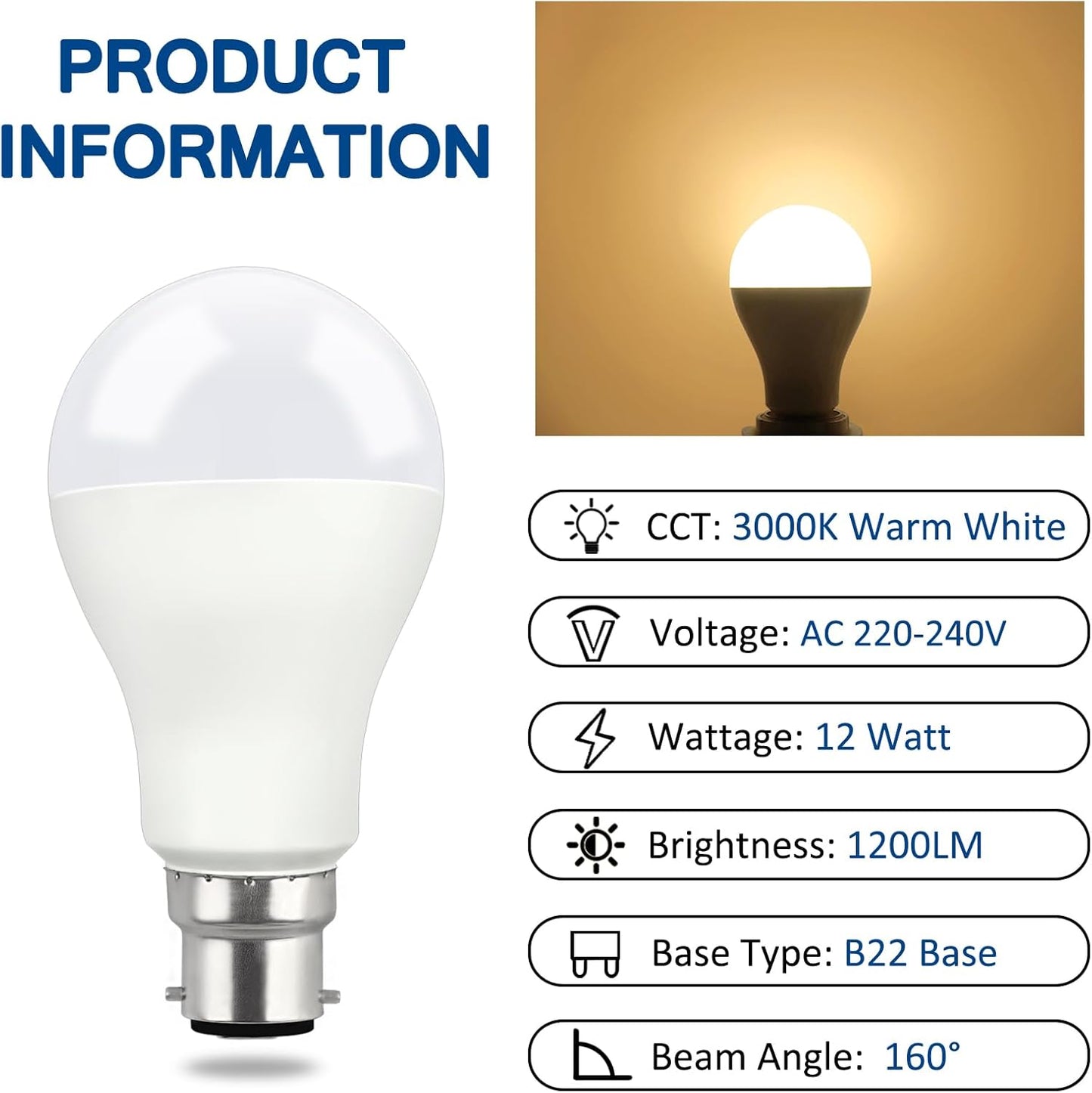 Smart Inverter Emergency Bulb