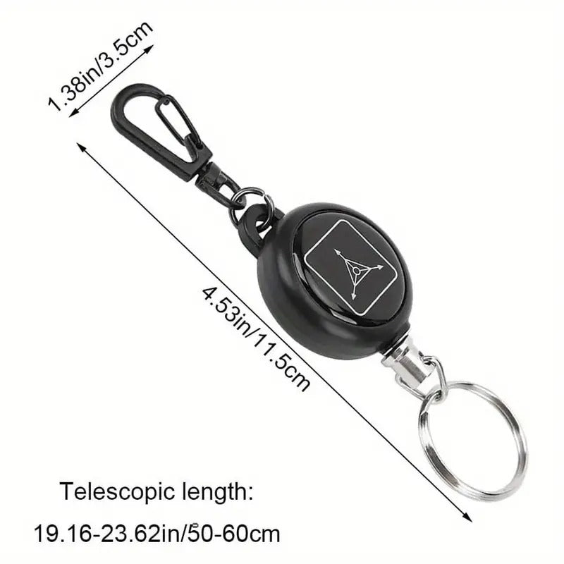 Anti theft Retractable Key Chain