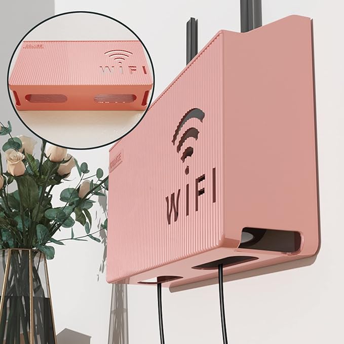 Wall Mounted Wifi Router Holder