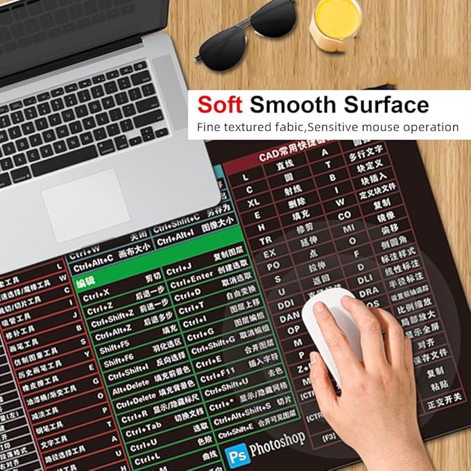 Anti-slip Keyboard Shortcut Pad