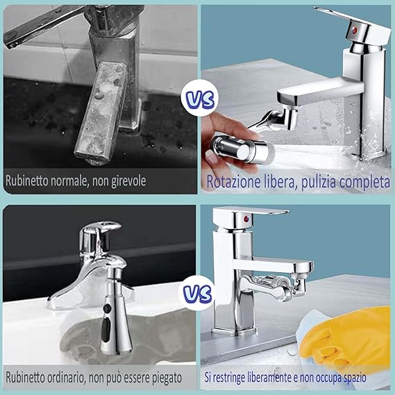 1080° Rotating Faucet Extender