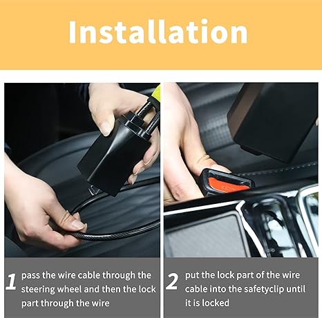 Car Steering Wheel Lock