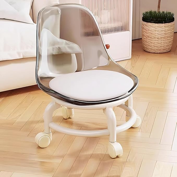 360 Degree Rolling Comfortable Chair With Back Support