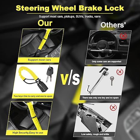 Car Steering Wheel Lock