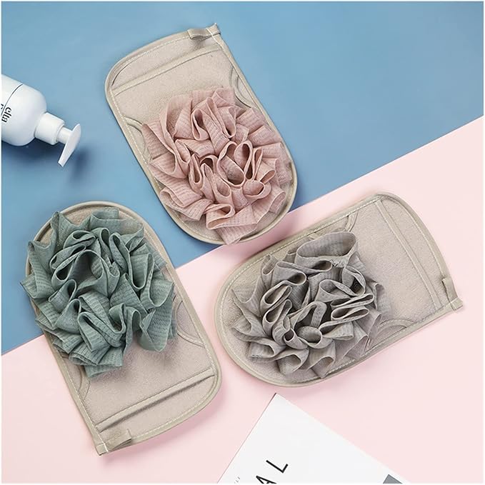 2 in 1 Exfoliating Bath Gloves