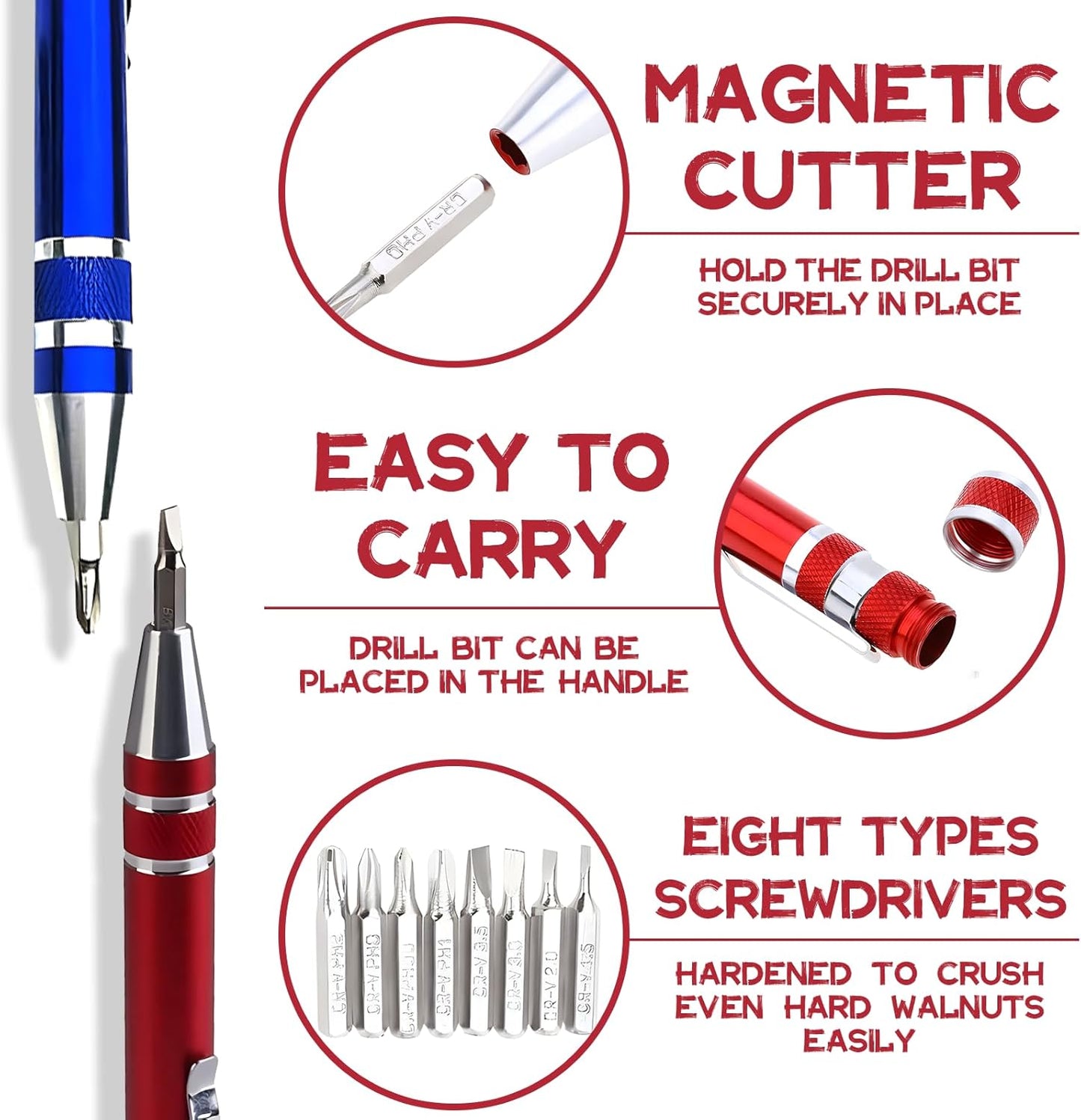 8 In 1 Pocket Pen Screw driver