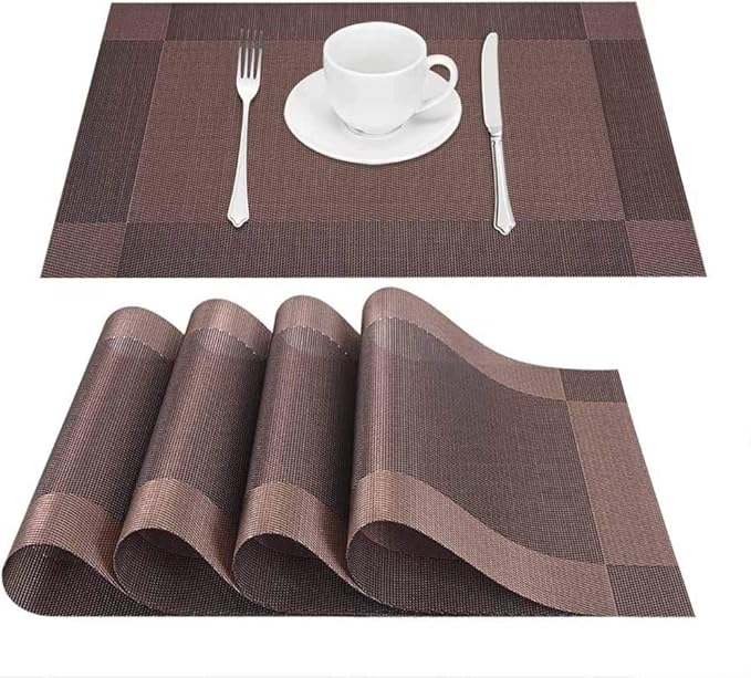 Linen Washable Dining Table Placements Mats