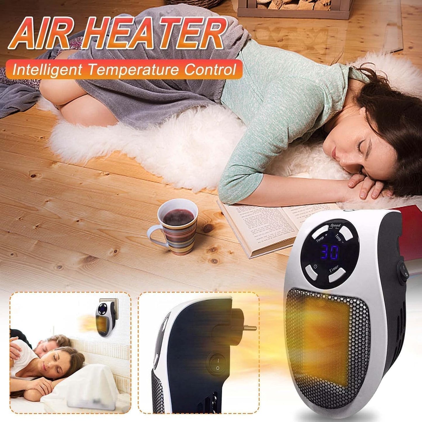 Portable Mini Electric Toasty Heater