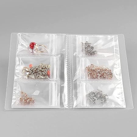 Transparent Jewelry Storage book