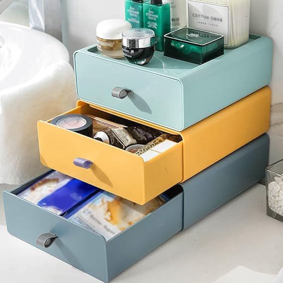 Multifunctional Four Drawers Storage Organizer