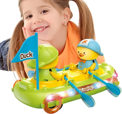 Electric Duck Rowing Boat with Light & Sound