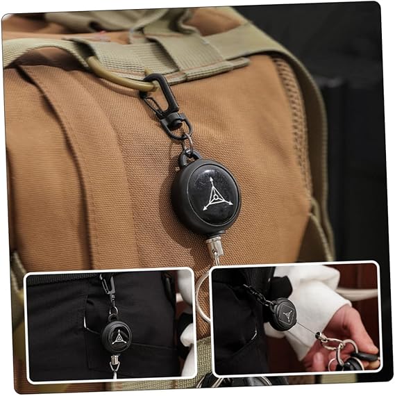 Anti theft Retractable Key Chain