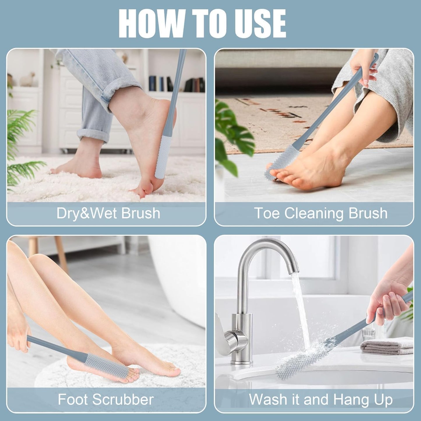 Toe Gap Cleaning Brush