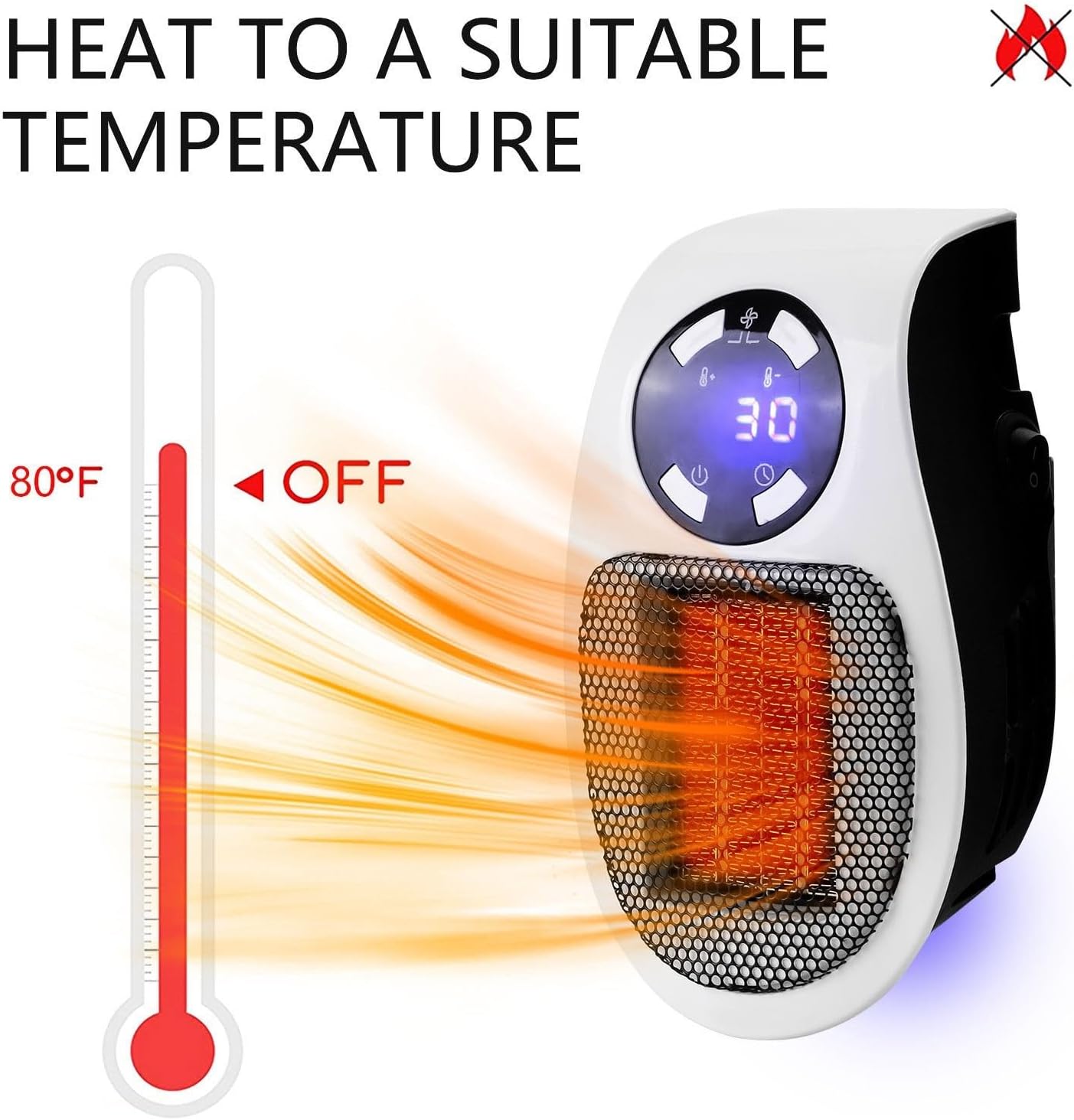 Portable Mini Electric Toasty Heater