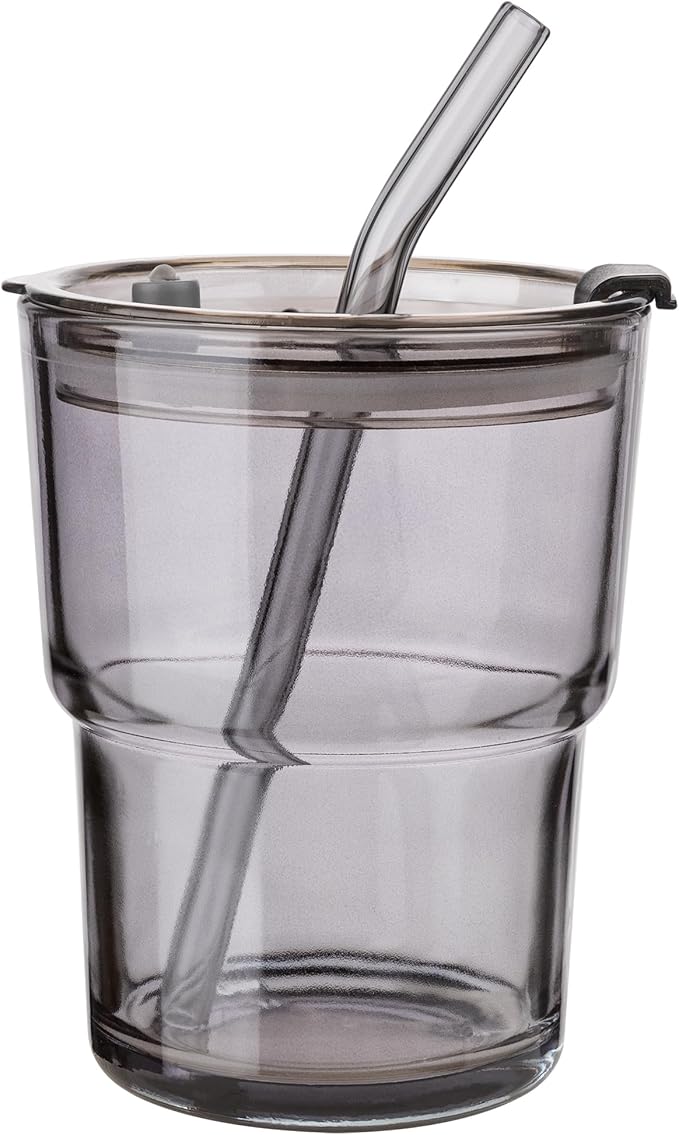 Re-Usable Heat and Cold Resistant Coffee Glass Mugs