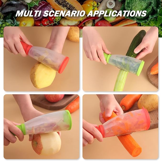 Multipurpose Fruits and Vegetables Peeler With Storage Box