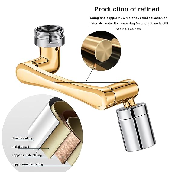 1080° Rotating Faucet Extender