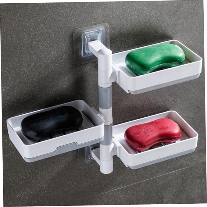 Wall Mounted 03 Tiers Soap Holder