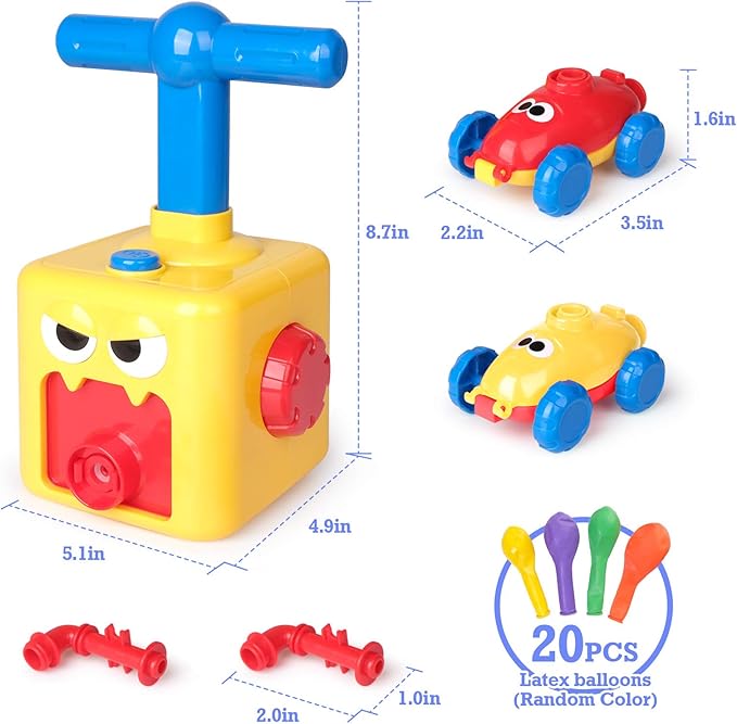 Air Powered Balloon Car Toy