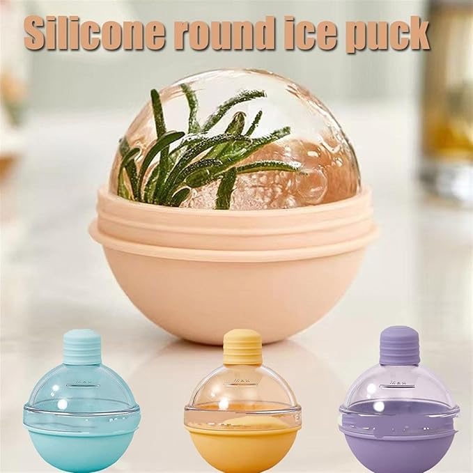 Reusable Silicone Ice Ball Molds