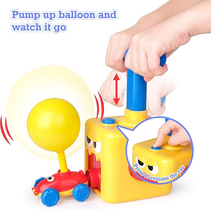 Air Powered Balloon Car Toy