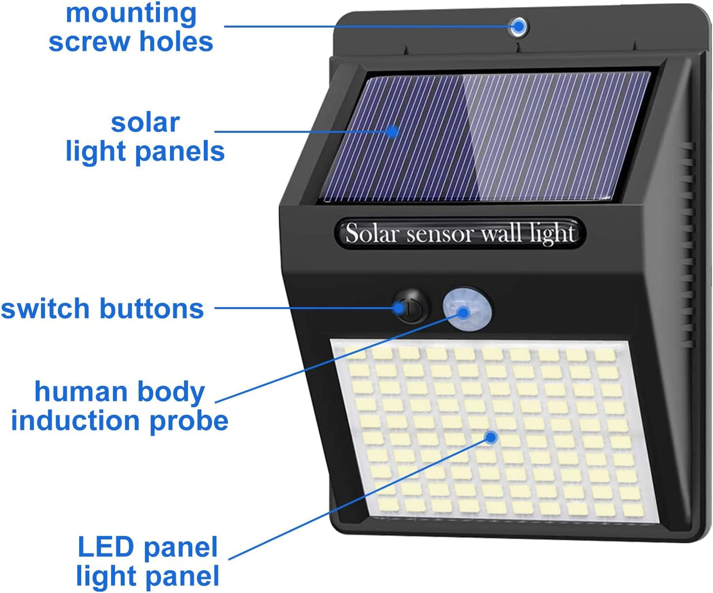 100 Led Solar Motion Light