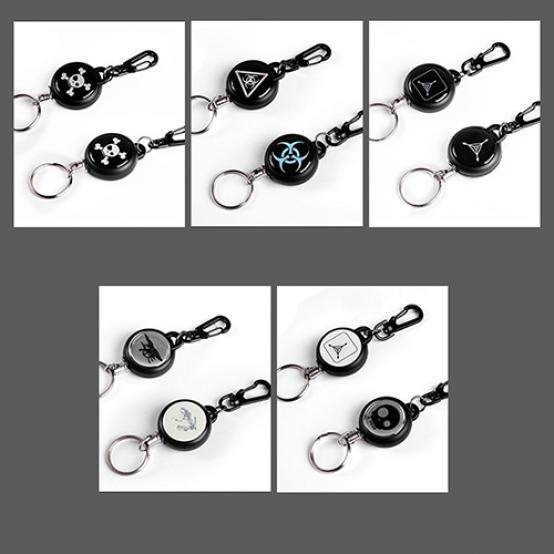 Anti theft Retractable Key Chain