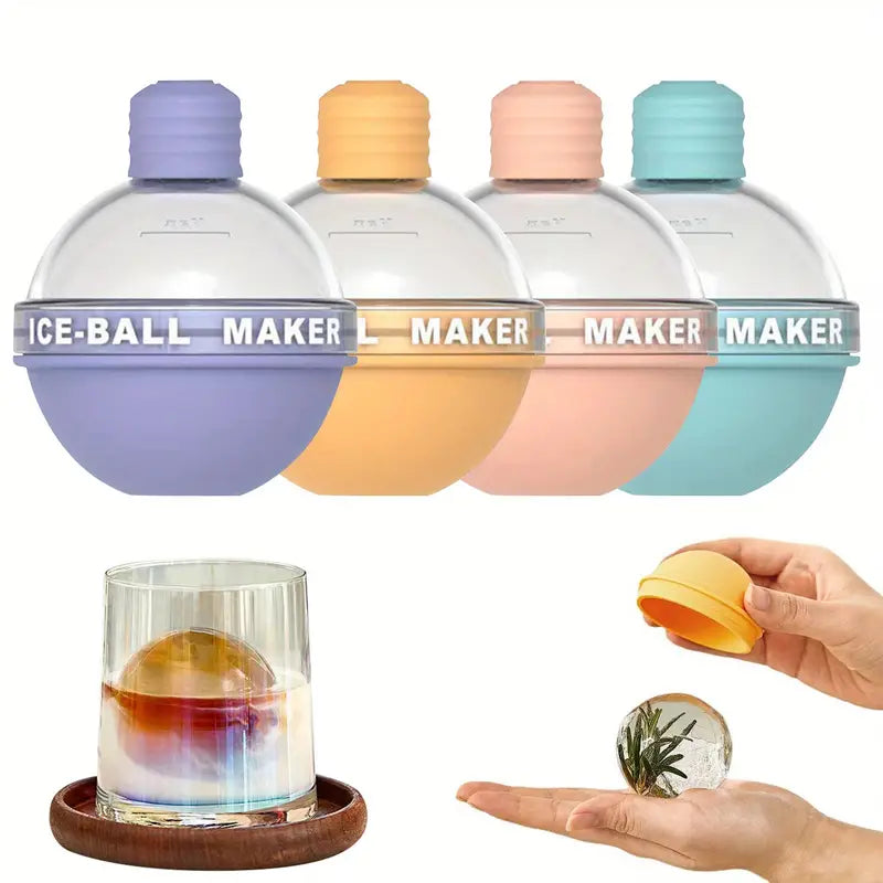 Reusable Silicone Ice Ball Molds