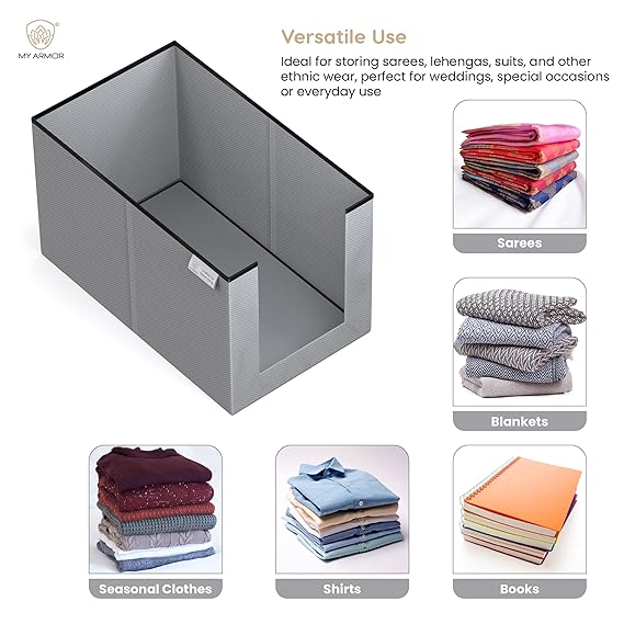 Multifunctional Foldable Shirts Organizer for Closet