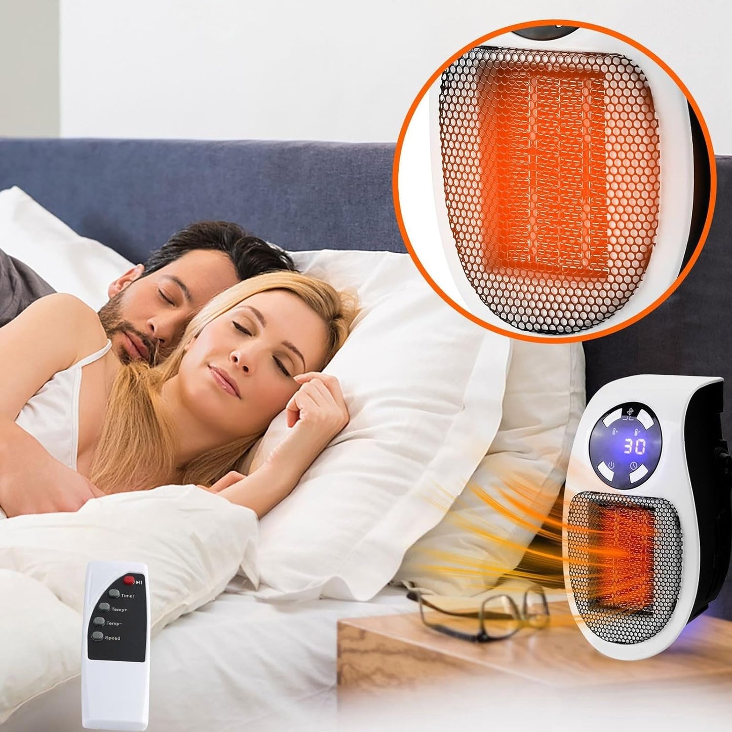 Portable Mini Electric Toasty Heater