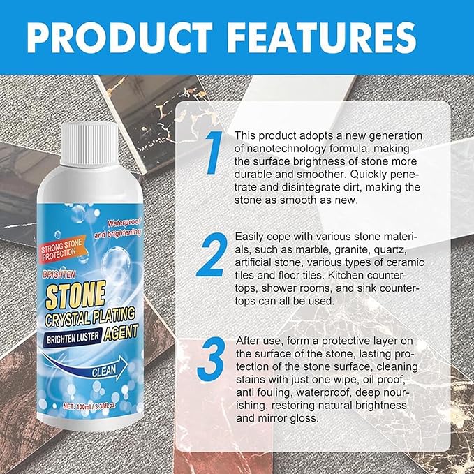 Stone and Marble Stain Remover Cleaner