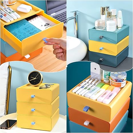 Multifunctional Four Drawers Storage Organizer