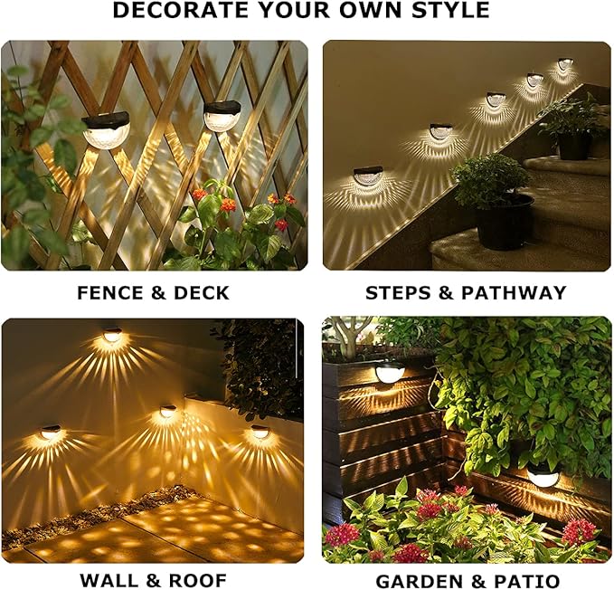 Decorative Solar Fence Lights