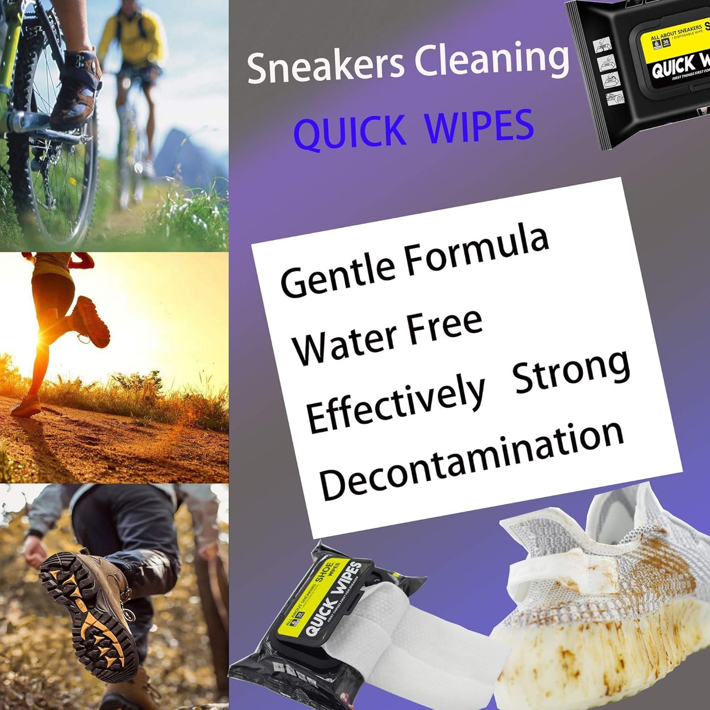 INSTANT SHOE CLEANING MAGIC WIPES