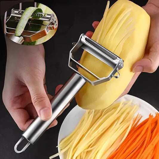 Multifunctional 2 In 1 Stainless Steel Peeler