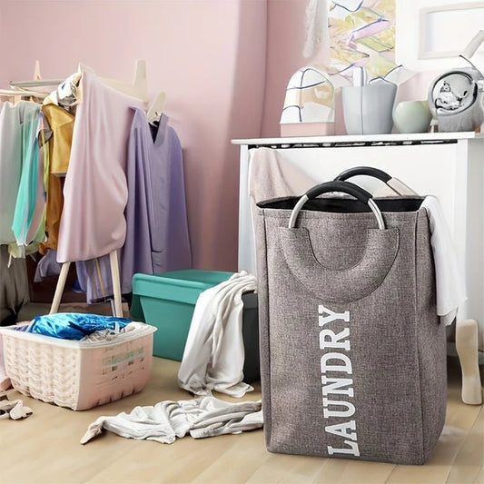 Foldable Laundry Basket With Handle