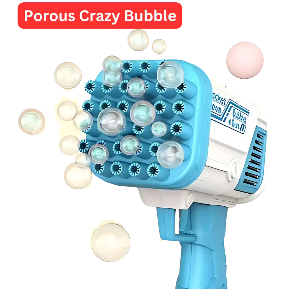 2 IN 1 BAZOOKA BUBBLE GUN