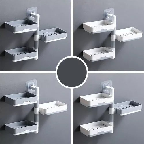 Wall Mounted 03 Tiers Soap Holder